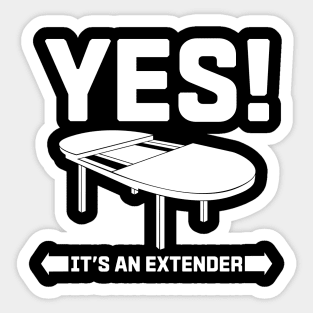 Yes, It's an Extender Sticker